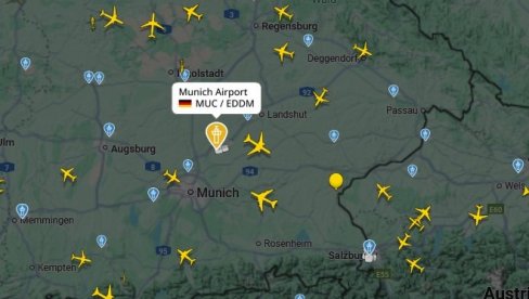 ПОНОВО ХАОС У МИНХЕНУ Хиљаде путника чека на терминалима: Затворене обе писте аеродрома, наводно узрок дронови (ФОТО)