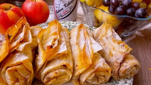 РЕЦЕПТ ЗА ПИТУ СА ЈАБУКАМА И ОРАСИМА: Једноставна припрема и за почетнике у кухињи (ВИДЕО)