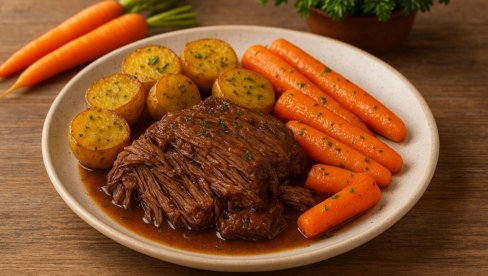 CEPKANO MESO SA KROMPIROM I ŠARGAREPOM: Recept za ručak iz snova