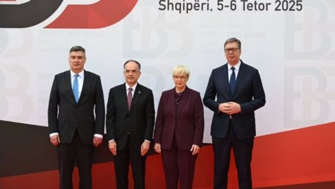 VUČIĆ SE OGLASIO IZ ALBANIJE: Iako nas čekaju brojni izazovi, Srbija ostaje posvećena da proširenje EU ostane jedand od prioriteta