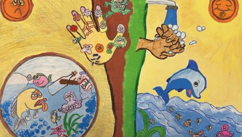 IZABRANO PET NAJBOLJIH RADOVA: Završen likovni konkurs Čistoće