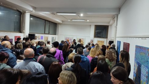 LIKOVNA RADIONICA RASADNIK TALENATA: Veliki uspeh Srne i Anastasije, pred njima je svetla budućnost u umetnici