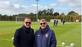 NEKA DONESE SREĆU ORLOVIMA! Predrag Mijatović posetio trening fudbalera Srbije pred meč sa Albancima