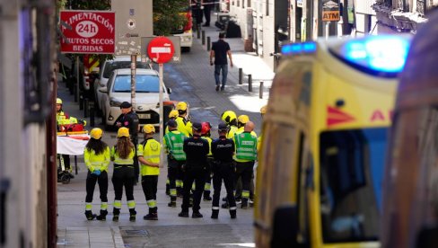 SRUŠILA ŠESTOSPRATNA ZGRADA U CENTRU MADRIDA: Četvoro poginulih, među njima i arhitekta  (FOTO/VIDEO)