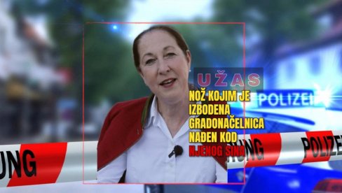 JEZIV OBRT: Nož kojim je izbodena gradonačelnica nađen kod NJENOG SINA (15), a krvava odeća je NJENE ĆERKE (17)