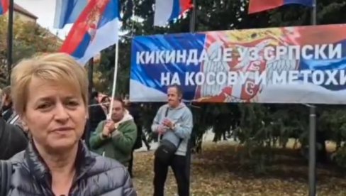 KIKINDA UZ SRBE NA KIM: Poruke sa skupa građana protiv blokada (VIDEO)