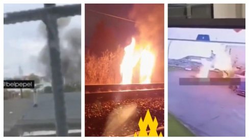 UKRAJINA NAPALA BELGOROD, KURSK I ROSTOV: Masovni udari izvršeni dronovima, onesposobljena i pruga (VIDEO)