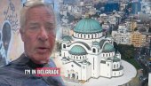 AMERIKANAC U HRAMU SVETOG SAVE Ne krije oduševljenje, Srbin mu pomenuo bombardovanje: Hvala što ste mi otvorili oči (VIDEO)