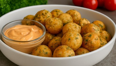 ХРСКАВЕ КУГЛИЦЕ ОД КРОМПИРА: Рецепт за куглице са зачинским биљем