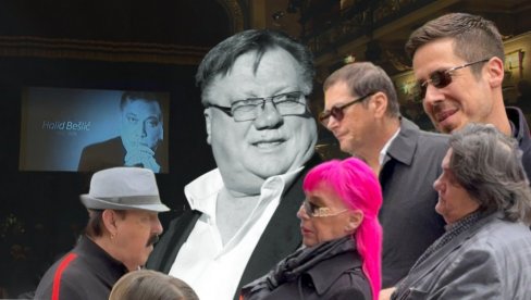SVI KAO JEDAN - ZA HALIDA: Ko je sve stigao iz Beograda da se oprosti od Bešlića