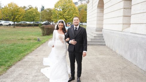 OŽENIO SE UROŠ ŽIVKOVIĆ: U očima suze radosnice, a na svadbi i poznata lica