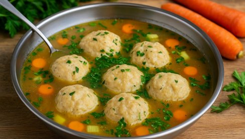 СУПА СА КНЕДЛАМА ОД ПИЛЕЋЕ ЏИГЕРИЦЕ:  Стари добри укус домаће кухиње