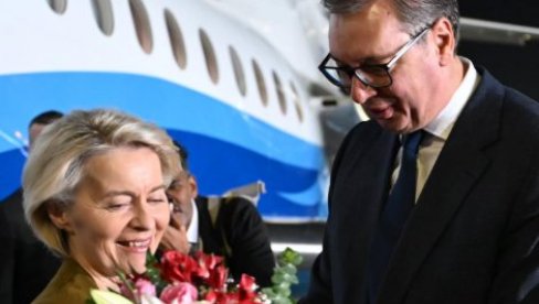 URSULA FON DER LAJEN U ZVANIČNOJ POSETI SRBIJI: Važni razgovori sa predsednikom Vučićem