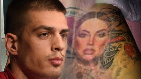 SVE TETOVAŽE VUJADINA SAVIĆA: Mirka na grudima, Zvezda na mišici, Hram Svetog Savi na nozi i stihovi Bore Đorđevića (FOTO)