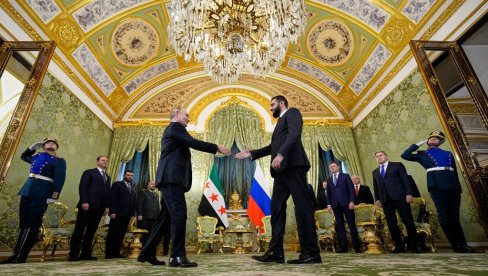 ПУТИН И ЕЛ ШАРА РАЗГОВАРАЛИ О ВОЈНИМ БАЗАМА Лавров: ”О свему је разговарано”