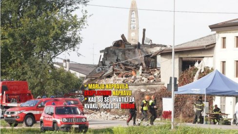 СТРАШНО: Дошли извршитељи, Марија дигла кућу у ваздух - 3 полицајца мртва, 13 повређених! Све срављено са земљом (ФОТО)