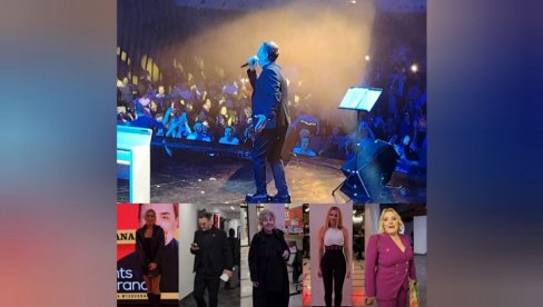 КЕБА ОКУПИО ПОЛА ЕСТРАДЕ НА КОНЦЕРТУ: Све очи упрте у ове музичке звезде, ту је и позната глумица, а присутни су Наташа и Игор Којић (ФОТО)