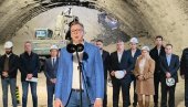 OVO JE NAJDUŽI TUNEL U SRBIJI Vučić na Iriškom vencu: Mačva i Srem će biti ispresecani putevima (VIDEO)