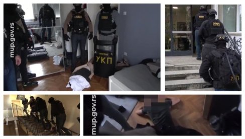 POGLEDAJTE AKCIJU: Kako su specijalci uhapsili osumnjičnog za ubistvo Filipa Ivanovića (VIDEO)