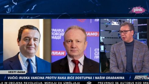 ČESTITAM FICU, NAPUSTIO JE LOŠE DRUŠTVO Vučić o sestrinstvu Đilasove i Kurtijeve stranke