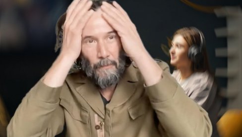 СНИМАЛИ СМО УЖИВО - БИО ЈЕ УЖАСАН!: Кијану Ривс изазвао непријатност у емисији