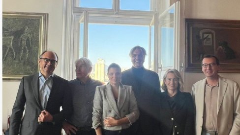 ЧАДЕЖ СА ДИРЕКТОРИМА ЛУКА РИЈЕКА И КОПЕР: Заједно пред ЕУ са пројектом нове железнице до Јадрана