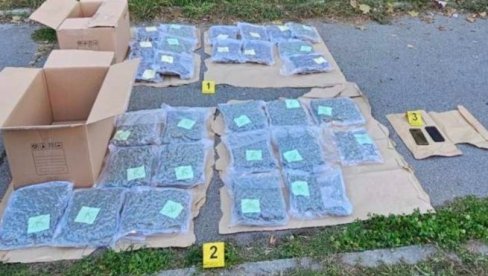AKCIJA POLICIJE: Zplenjeno 15 kg narkotika, uhapšen osumnjičeni