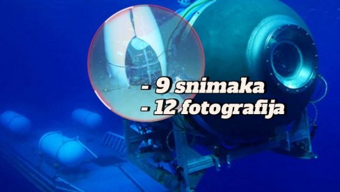 ЗАБЕЛЕЖЕНИ ТРЕНУЦИ ПРЕ НЕСЕРЕЋЕ: У олупини Титана пронађени снимци КАМЕРЕ - очувани на дну океана