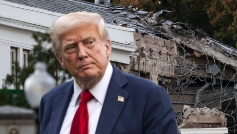 ТРАМП РУШИ БЕЛУ КУЋУ: Шокантни призори из срца Вашингтона - пројекат вредан 250 милиона
