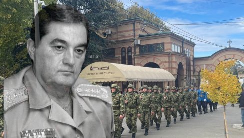 POSLEDNJI POZDRAV GENERALU: Vojska, porodica i poštovaoci ispraćaju Nebojšu Pavkovića (FOTO/ VIDEO)