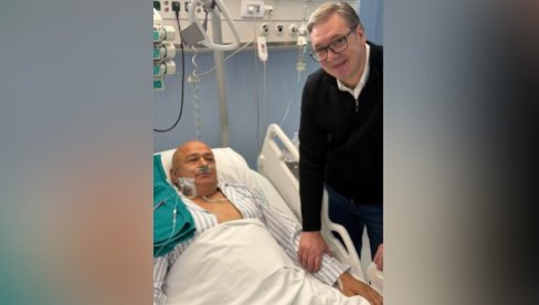ON JE VREDAN, JAK I HRABAR Vučić o Milanu na kojeg je pucao blokader Vladan - Ni kriv ni dužan primio metak