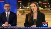 REPORTERKA N1 ODUŠEVLJENA BROJEM PODRŽAVALACA VUČIĆA: Zaista se skupio veliki broj ljudi ispred Skupštine i upravo skandiraju ACO, SRBINE