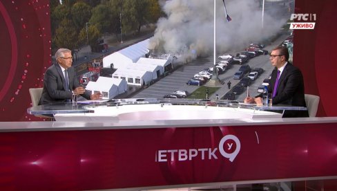 РЕЧ ЈЕ О ТИПИЧНОМ ХИБРИДНОМ РАТУ Вучић: Разбијају просторије СНС-а, спаљују, опет они жртве - Јесмо ли сви будале?