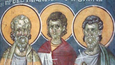 ДО ПОНОЋИ ОБАВЕЗНО УРАДИТЕ ОВО: Сутра славимо три света мученика, два обичаја их прати