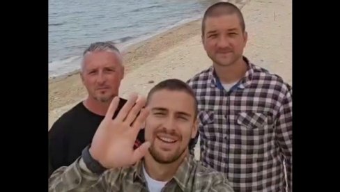 ВЕЛИКО СРЦЕ СРПСКИХ ПОЛИЦАЈАЦА: Кренули на ходоџашће од Храма Светог Саве до Хиланда за децу лептире (ВИДЕО)