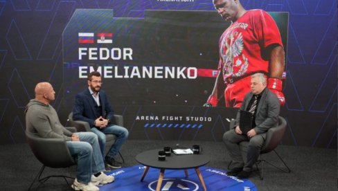 Jemeljanenko EKSKLUZIVNO u emisiji Arene Fajt pozvao Kro Kapa na borbu u Beogradu