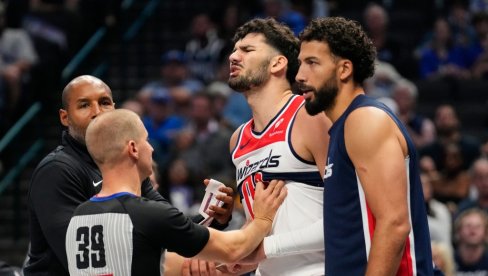 ВАШИНГТОН У РАСУЛУ, А ТРИСТАН... Репрезентативац Србије показао због чега је дошао у НБА (ВИДЕО)