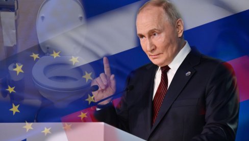 EU UKINULA UVOZ RUSKIH WC ŠOLJA: Putinov komentar se prepričava - U ovoj situaciji... (VIDEO)