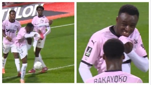 SVET GLEDA I SMEJE SE: Fudbaler čuvenog kluba izbio sebi zub u urnebesnoj intervenciji ispred svog gola (VIDEO)