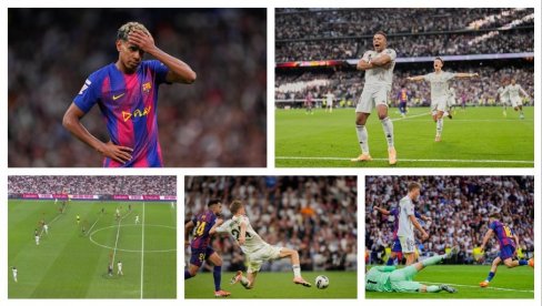 CEO SVET GLEDAO I OSTAO U ČUDU: Real i Barselona odigrali neverovatan El klasiko, Madriđani pet puta zatresli mrežu a jedva pobedili (VIDEO)