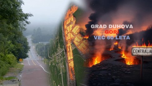Мистериозни град духова је У ПЛАМЕНУ већ 60 година - и гореће још 100 лета НАЈМАЊЕ