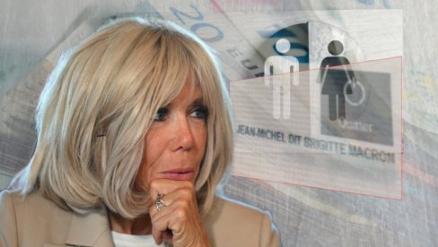 СКАНДАЛ! Макронова у документима ПРИЈАВЉЕНА КАО МУШКАРАЦ - Жан-Мишел БРИЖИТ! Потврдили из њеног тима: Напади су отишли предалеко (ФОТО)