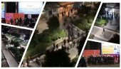 DRAMATIČNE SCENE U PODGORICI: Grupe maskiranih mladića izašle na ulice, sve vreme uzvikuju Turci napolje (VIDEO)