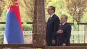 VUČIĆ I MIRZOJEV POTPISALI ZAJEDNIČKU DEKLARACIJU: Najavljeno potpisivanje i razmena 11 dokumenata o saradnji u različitim oblastima
