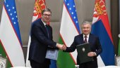 VUČIĆ IZ UZBEKISTANA: Potpisali smo veliki broj bilateralnih sporazuma (FOTO)