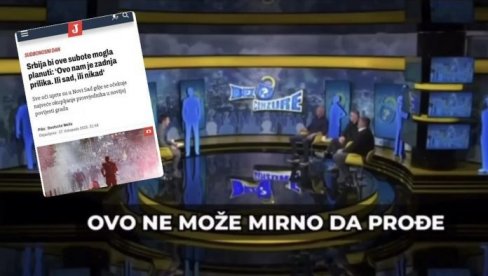 УСТАШКИ ЈУТАРЊИ ЛИСТ И БЛОКАДЕРИ НА ИСТОМ ЗАДАТКУ – Прижељкују крв на улицама Србије! (ВИДЕО)