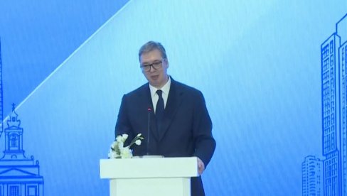 ВУЧИЋ У УЗБЕКИСТАНУ: Председник се обратио на пословном форуму у Ташкенту (ВИДЕО)