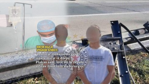 DR KOJI JE SPAŠAVAO DŽUDISTE: Privio je medalju na grudi, ispala mu je iz džepa - plakao sam, srce mi se cepalo