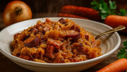 БИГОС: Пољски купус у сосу од меса и зачина