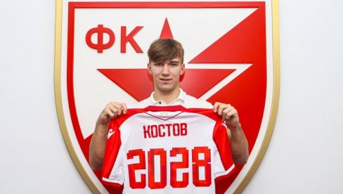 ZVEZDA MISLI NA BUDUĆNOST: Vasilije Kostov produžio ugovor sa crveno-belima! (FOTO)